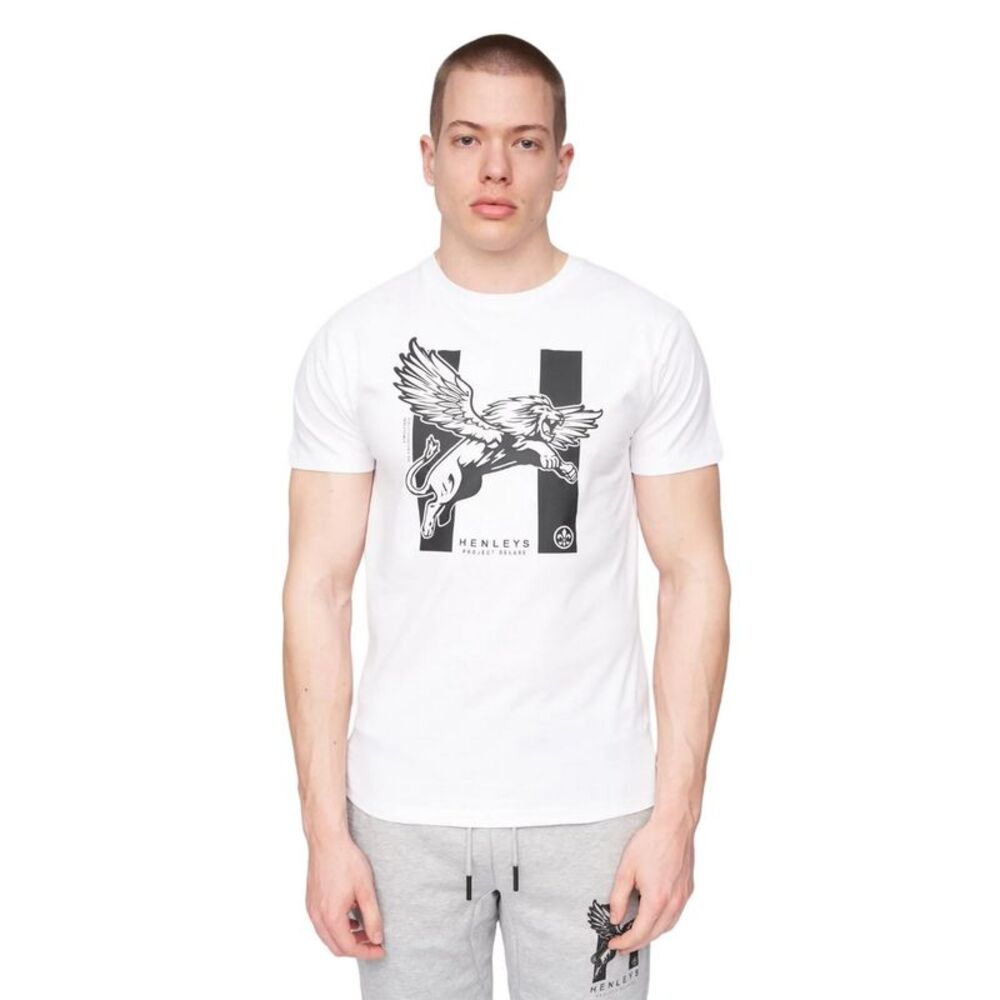 Henleys Mens Curveball T-Shirt / White